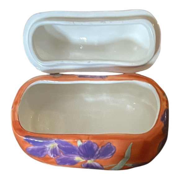 vintage WCL ceramic cookie jar shaped like a purse. - Picture 6 of 7